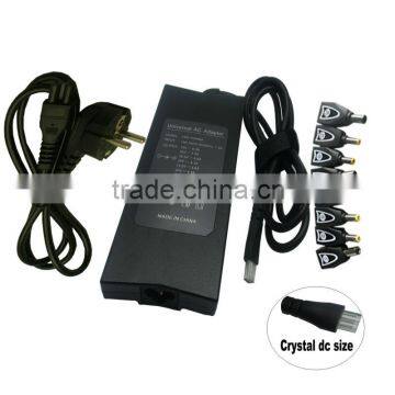 Slim 90W Universal AC Charger for Laptop with Crystal 8 tips