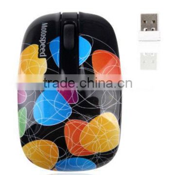 fashionable colorful optical mouse