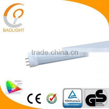 high performance 2g11 end cap led tube samsung chip 8w 12w 16w 20w 22w 120v 240v pll led lamp