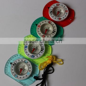 Compass with Map Measuring Ruler Lanyard