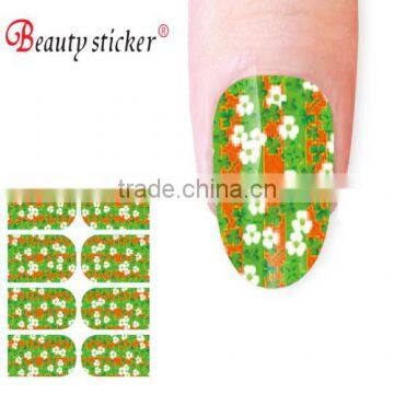 2015 Brand New Water Transfer 3D Nail Art Sticker