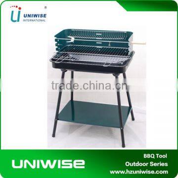 Satay Yakitori Charcoal Rotating BBQ Grills For Backyard