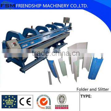 CNC operate Metal Fold ,Steel Bend and Automatic Slitter Machine,0.8-2mm thickness