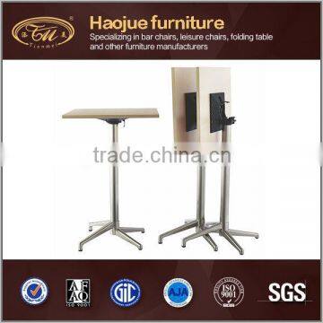 C78 factory direct high quality cocktail table /bar table with folding function