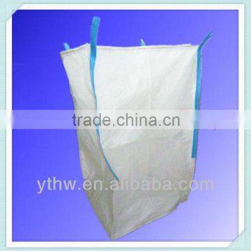 pp big woven bag/FIBC bulk bag/pp container bag with overlock and chain stitch