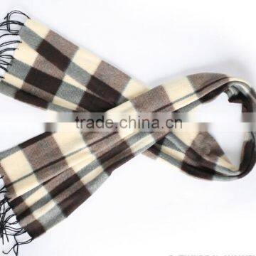 2014 latest cotton scarf with custom logo and color