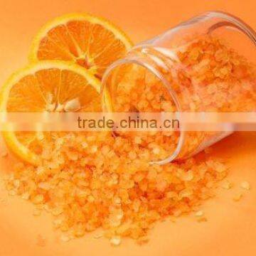 Bath salt Orange natural handamde