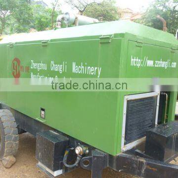 Small capacity concrete pump machine