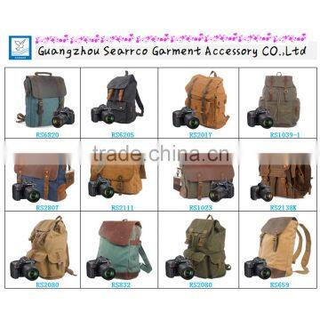 Multi functional Canvas Camera Backpack Bags Messenger Digital Camera Bags