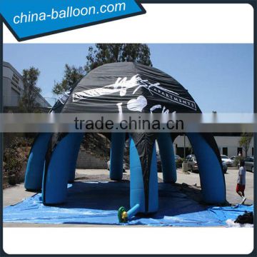 Customized inflatable arch tent with printing logo/popular inflatable cover tent for sale