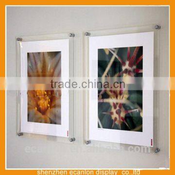 transparent acrylic wall photo frame