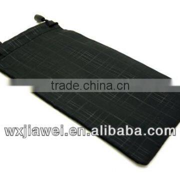 Black Microfiber Eyewear Case