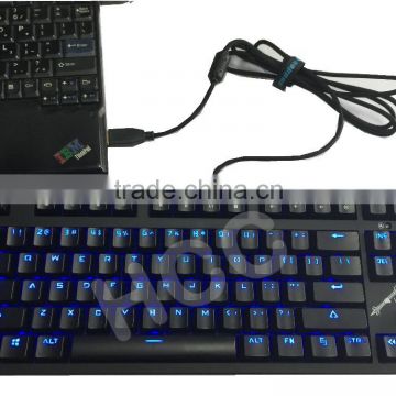 cheap 87 keys Mechanical game keyboard/usb game keyboard--HGK87