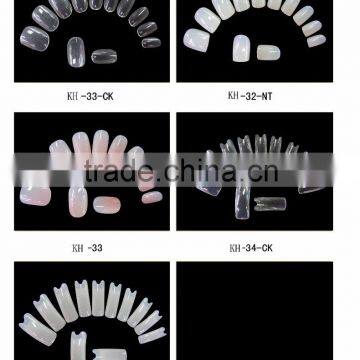 DIY false nail artificial nail provide all kinds of plain false nail