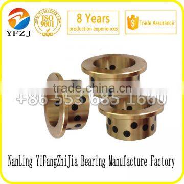 copper sheathing Wear resistant graphite bronze bushing