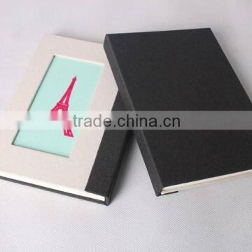 Fabric cloth Note Books printing wholesale Spiral Notebook paper notebook custom made print