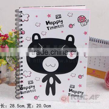 China A4 spiral school notebooks cheap hardcover exercise book supplier