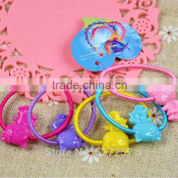 Hairband Kids Elastic Hair Bands Tie Elastic Children Rubber Carton Round Ball High Quality(20 Pcs) photo-3