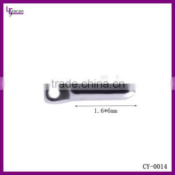 Piercing Jewelry Straight Nose Pin With Hole For Body Piercing Jewelry Parts