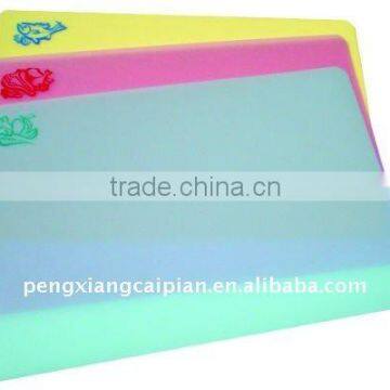 plastic chopping mat/flexible cutting board