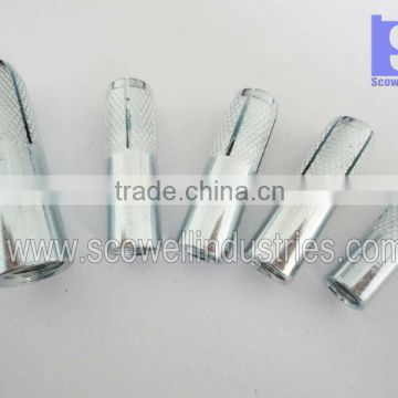 zinc plated carbon steel drop in anchor M6-M20