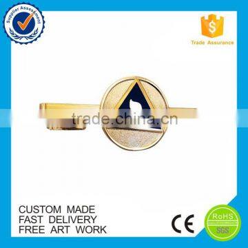 Promotional Gifts Unique Tie Bar Custom Metal Gold Tie Clip photo-3