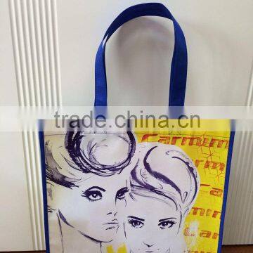 Colorful gorgeous fashion shopping bag