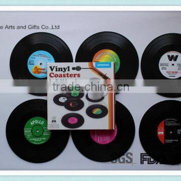 Vinyl Record Coaster