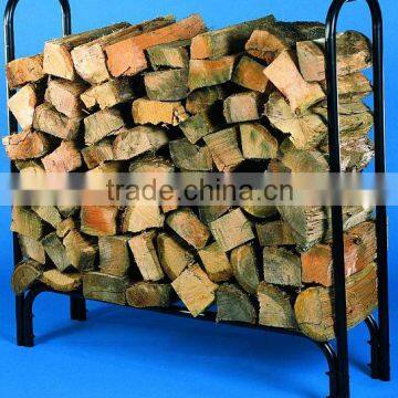 outdoor firewood rack