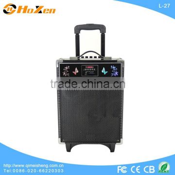 outdoor dj equipment aluminium panel amplifier portable speaker karaoke