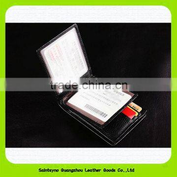 15021 High Quality Leather Driver License Holder photo-3