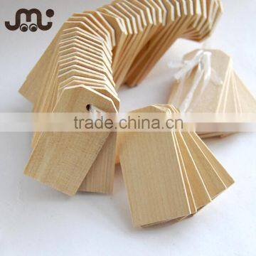 Wholesale classical blank small wooden clothing label