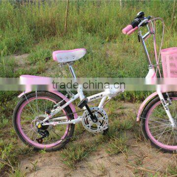 20inch city bicycle/mountain bike folding style for girls!