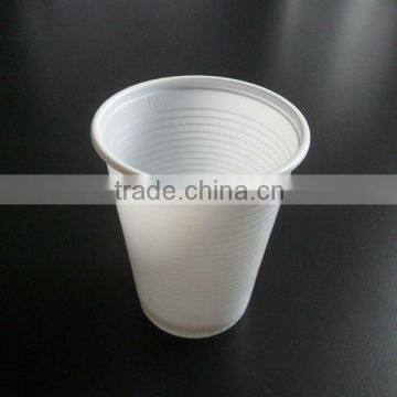 White PP Disposable Cup 16 OZ For Drinking