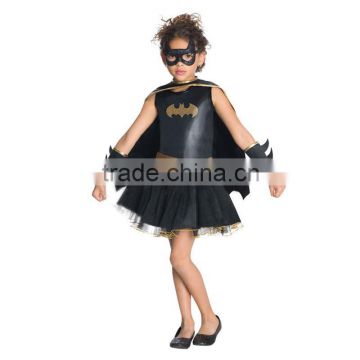 Kids little bat man Cosplay Costume hag uniforms cosplay Dress Halloween fancy dress Costume