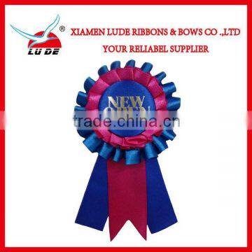 2015 Custom High Quality Graduation Rosette Ribbon Award photo-2