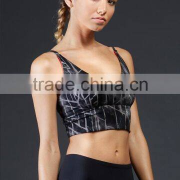 4 Needle 6 Thread Seamless Women Sports Bralette Jog Bra photo-3