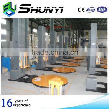 Drink Bottle Stretch Film Wrapping Machine With Ramp photo-2