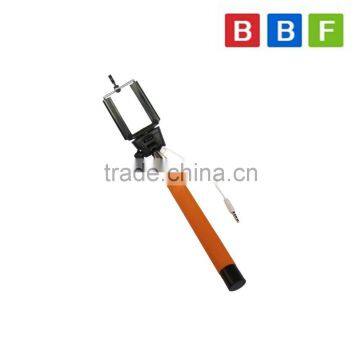 wholesale selfie stick with wire control ,wired selfie stick