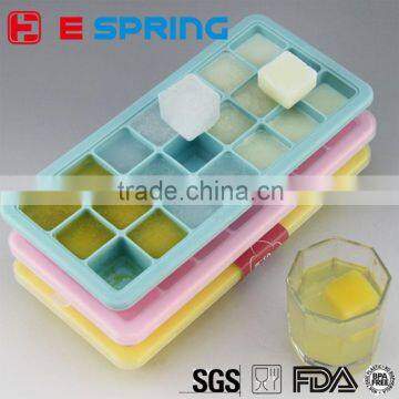 21 Squares Creative Cool Ice Cube Freeze Mold Maker Making Tray Silicone Ice Cube Tray