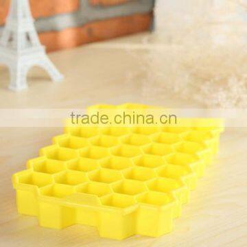 Summer Honeycomb Design Ice Tray Silicone Ice Maker photo-5