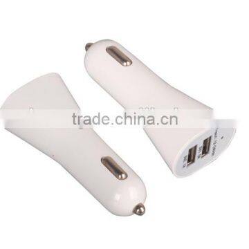 Hot Portable Promotional Custom Logo 5V 3A Dual USB Car Charger