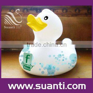 White bath duck/floating bath duck toy