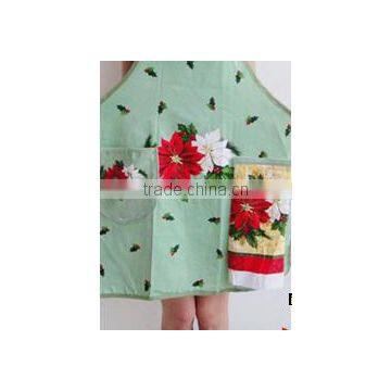 Cotton Velour Printed With Eco-friendly Pvc Home and Garden Apron photo-6