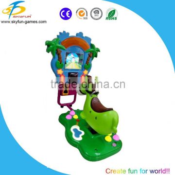 Newest cute arcade design animal family kiddie ride game machine