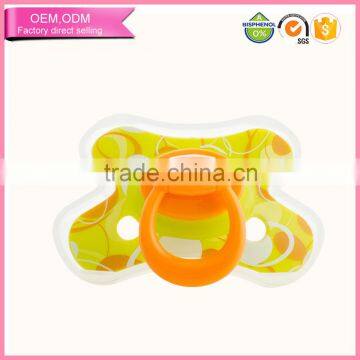 Lovely babies soother plastic pacifier laser engraving machine nipple rings with flower