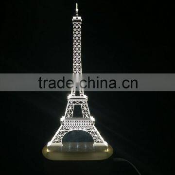 3D lamp acrylic led table lamp