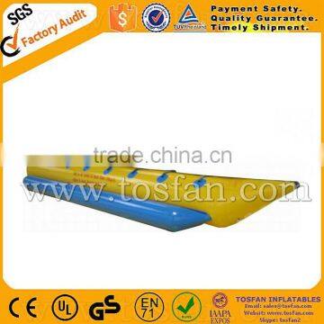 PVC inflatable banana floating boat A9032B