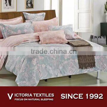 New Elegant, Gray Coral Floral Comforter Set All Size Bed in a Bag Bedding