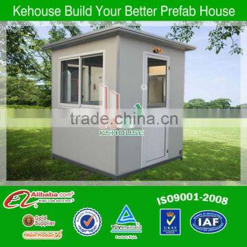 Nice-looking multi-purpose prefabricated sentry box shed